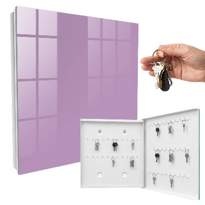 Cassetta portachiavi da muro Viola chiaro