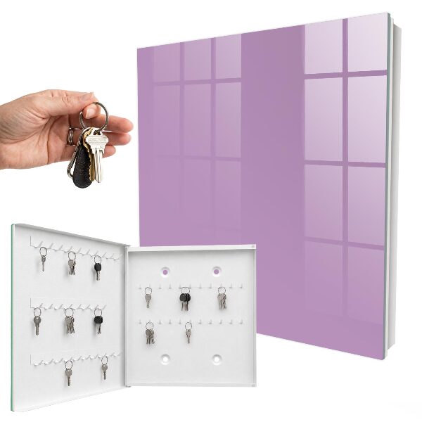Cassetta portachiavi da muro Viola chiaro