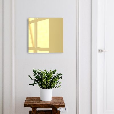 Cassetta portachiavi da muro Giallo pastello