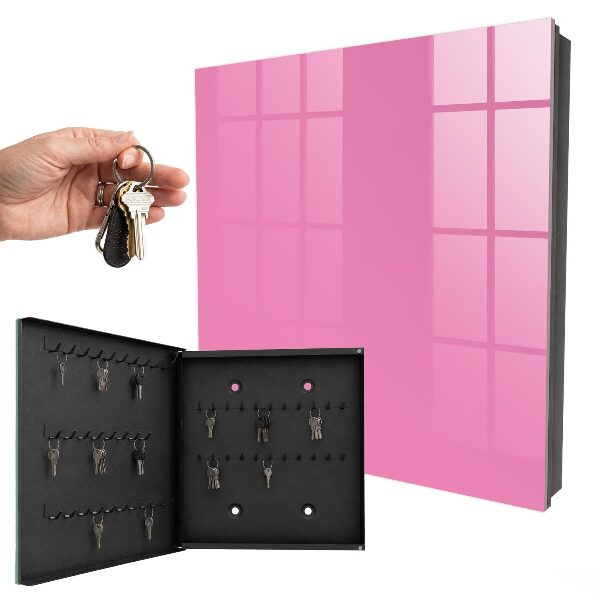 Armadietto portachiavi da parete Rosa freddo