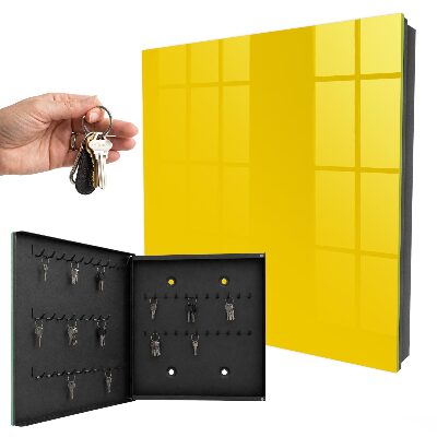 Cassetta portachiavi Giallo intenso