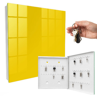 Cassetta portachiavi Giallo intenso