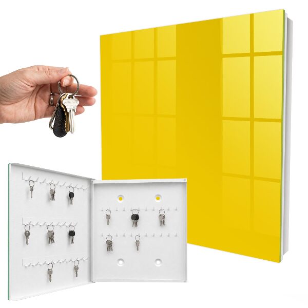 Cassetta portachiavi Giallo intenso