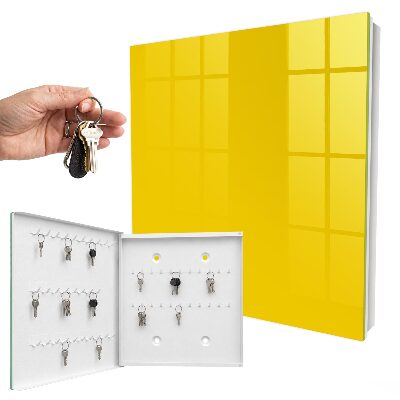 Cassetta portachiavi Giallo intenso