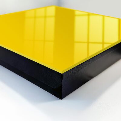 Cassetta portachiavi Giallo intenso