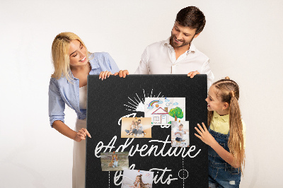Bacheca di sughero perfetta per le tue avventure al buio
