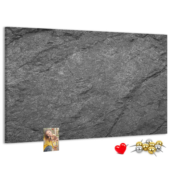 Lavagna di sughero con texture effetto pietra in varie tonalità di grigio