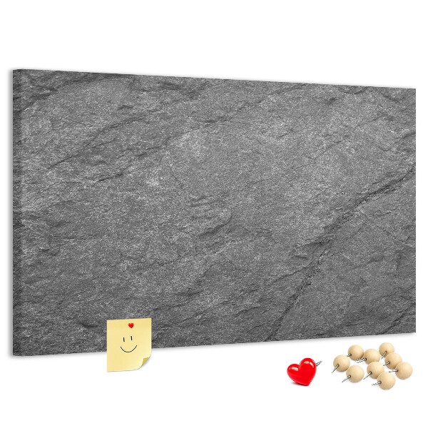 Lavagna di sughero con texture effetto pietra in varie tonalità di grigio