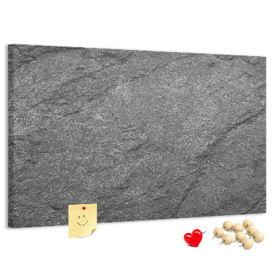 Lavagna di sughero con texture effetto pietra in varie tonalità di grigio