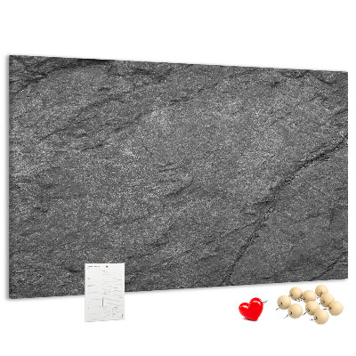 Lavagna di sughero con texture effetto pietra in varie tonalità di grigio