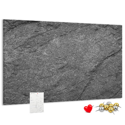 Lavagna di sughero con texture effetto pietra in varie tonalità di grigio