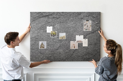 Lavagna di sughero con texture effetto pietra in varie tonalità di grigio