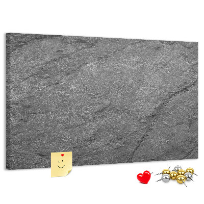 Lavagna di sughero con texture effetto pietra in varie tonalità di grigio