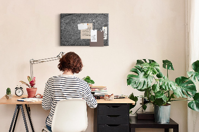Lavagna di sughero con texture effetto pietra in varie tonalità di grigio