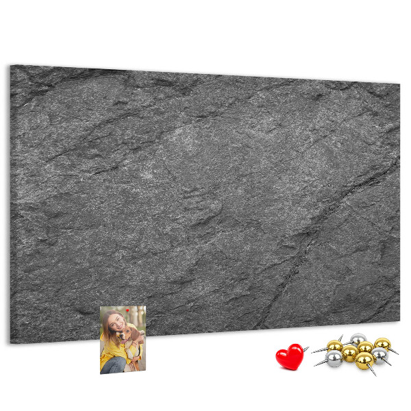 Lavagna di sughero con texture effetto pietra in varie tonalità di grigio