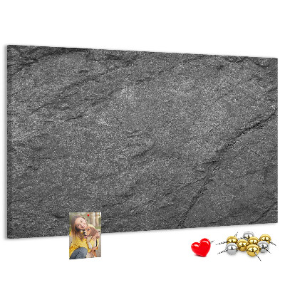 Lavagna di sughero con texture effetto pietra in varie tonalità di grigio