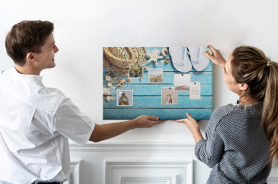 Bacheca in sughero accessorio per esposizione