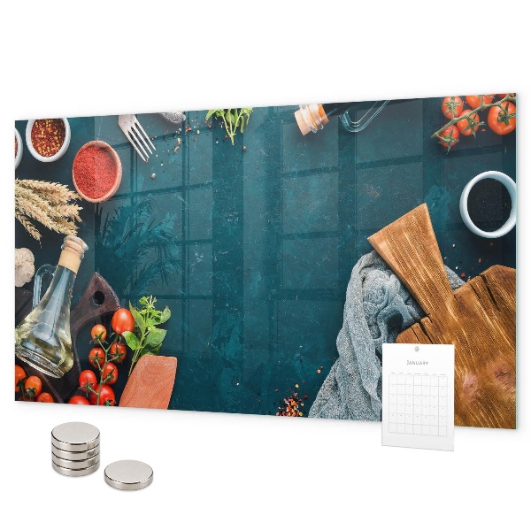 Lavagna magnetica per calamite utensili da cucina