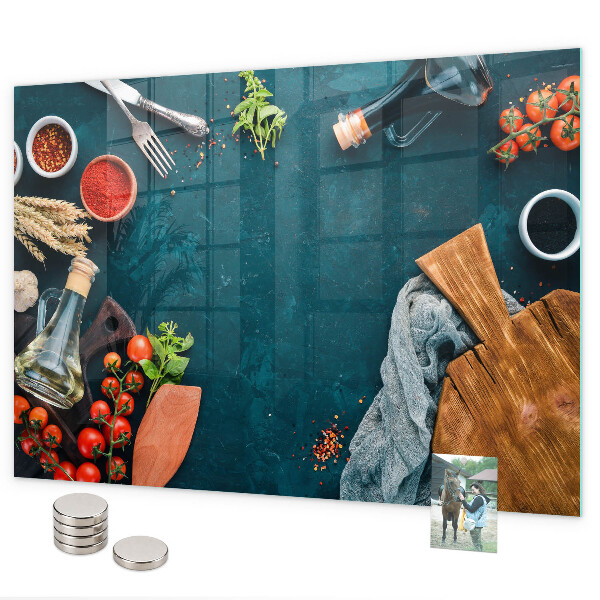 Lavagna magnetica per calamite utensili da cucina