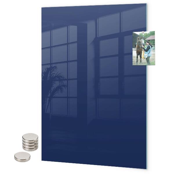 Lavagna magnetica da parete colore blu navy
