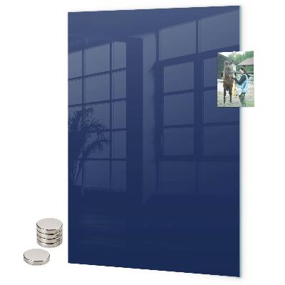 Lavagna magnetica da parete colore blu navy