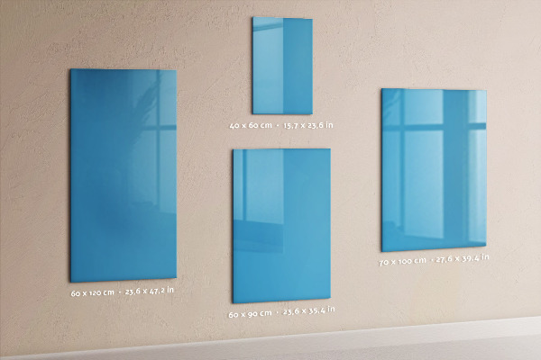 Pittura lavagna magnetica Colore blu