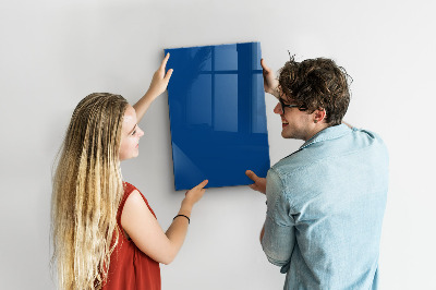 Lavagna magnetica da parete Colore blu