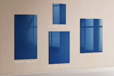 Lavagna magnetica da parete Colore blu