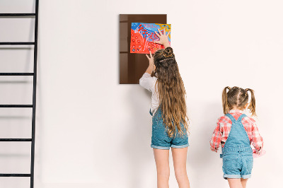 Pittura lavagna magnetica Colore marrone