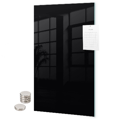 Lavagna magnetica da parete Colore nero