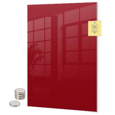 Lavagna magnetica da parete Colore bordeaux