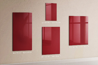 Pittura lavagna magnetica Colore rosso