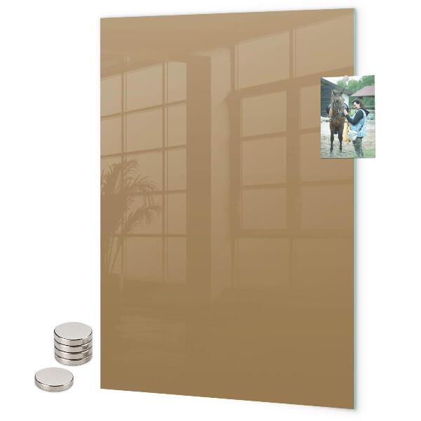 Lavagna magnetica da parete Colore beige scuro
