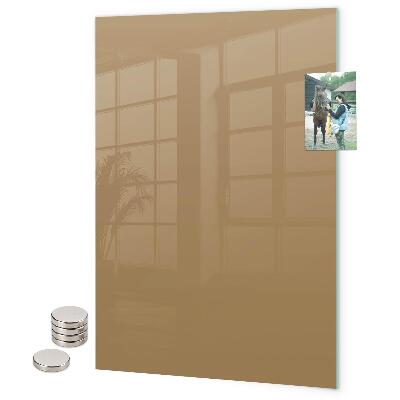 Lavagna magnetica da parete Colore beige scuro