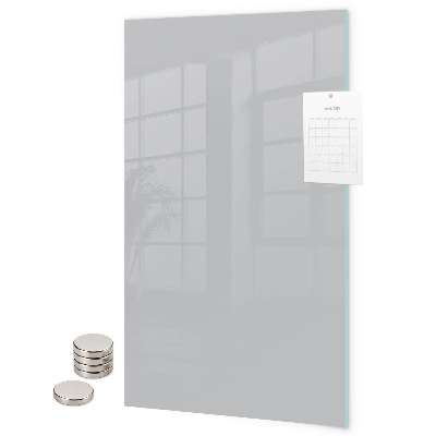 Lavagna magnetica da parete Colore grigio chiaro
