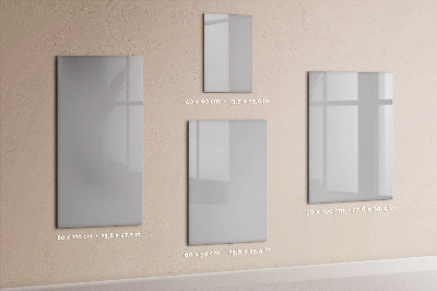 Lavagna magnetica da parete Colore grigio chiaro
