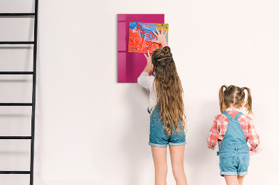 Pittura lavagna magnetica Colore rosa scuro