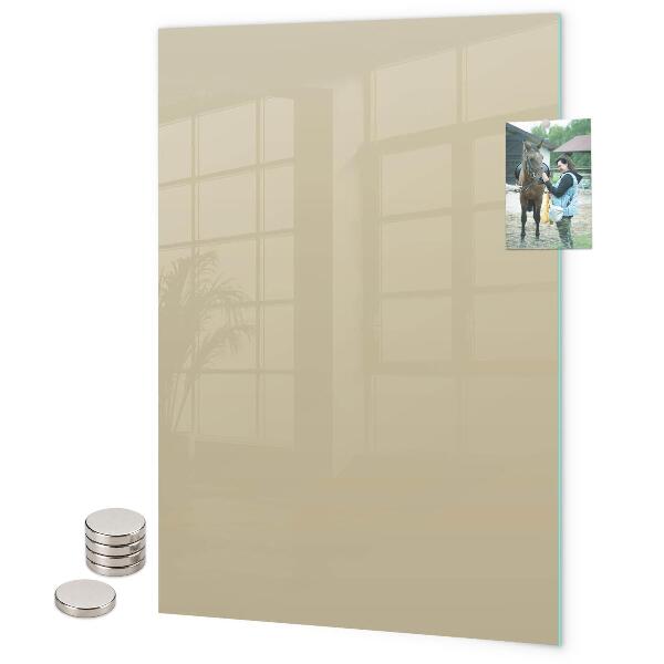 Lavagna magnetica da parete Colore beige