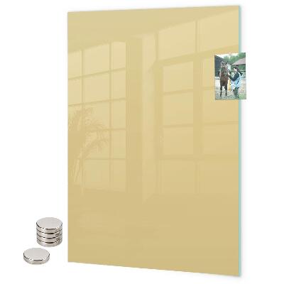 Lavagna magnetica da parete Colore beige