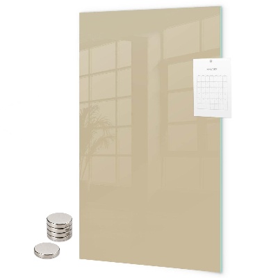 Lavagna magnetica da parete Colore beige