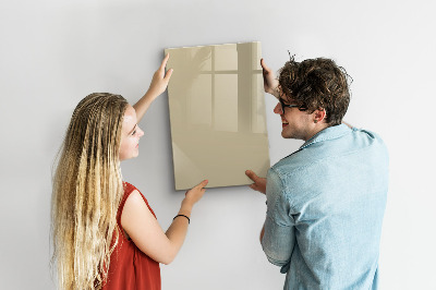 Lavagna magnetica da parete Colore beige