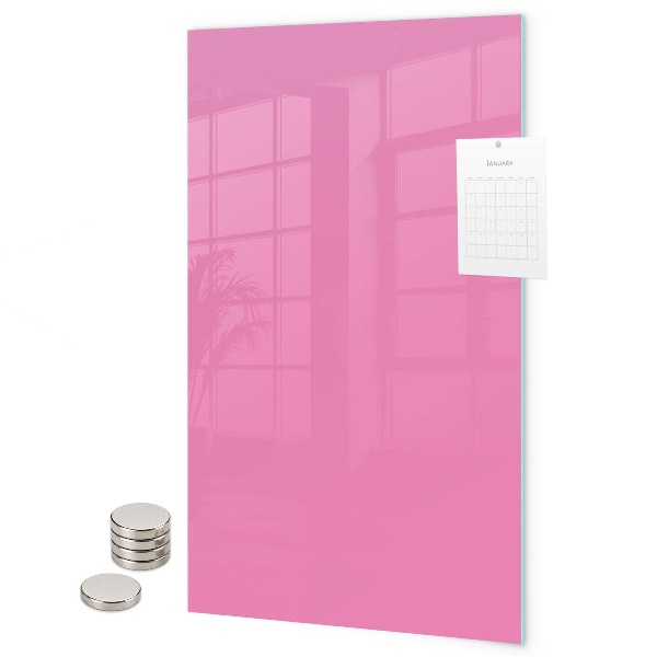 Lavagna magnetica da parete Rosa