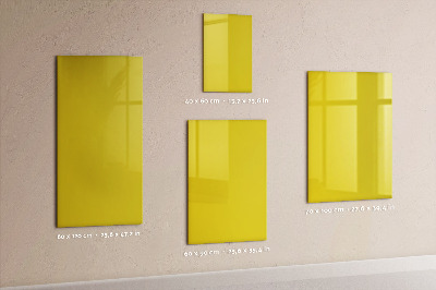 Pittura lavagna magnetica Colore giallo chiaro