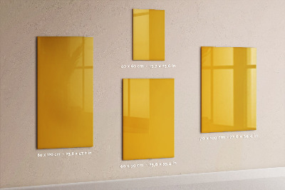 Lavagna magnetica da parete Colore dorato