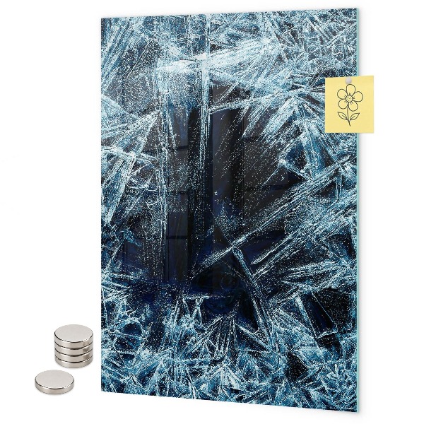 Pittura lavagna magnetica Ghiaccio che si spezza
