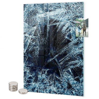 Pittura lavagna magnetica Ghiaccio che si spezza