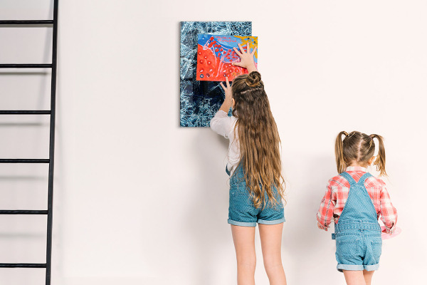 Pittura lavagna magnetica Ghiaccio che si spezza