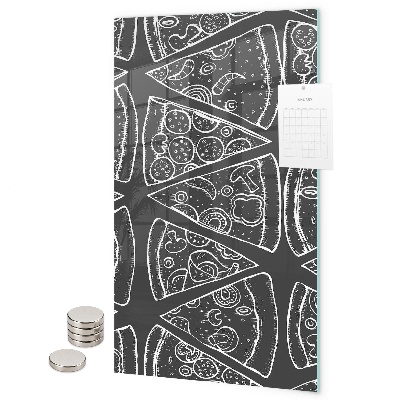 Lavagna magnetica da parete Pizza italiana