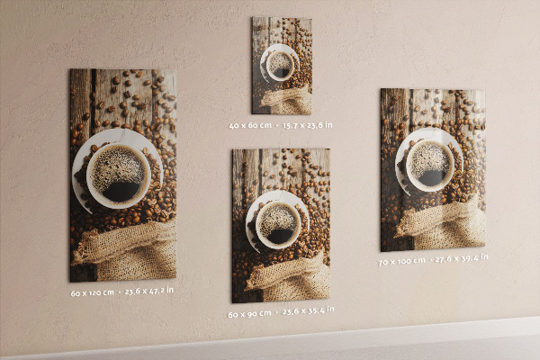 Pittura lavagna magnetica chicchi di caffè