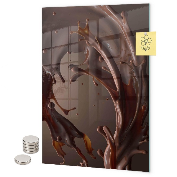 Pittura lavagna magnetica Cioccolato rovesciato